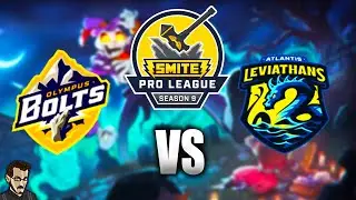 WTF UN CABRAKAN MID - SMITE PRO LEAGUE S9 PHASE 2 ► OLYMPUS BOLTS VS ATLANTIS LEVIATHANS (bo 3)