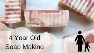 Four Year Old's Soap Creation | 🧑 J & Mae Handmade