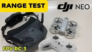 DJI NEO - Range Test | FPV RC3 - Goggles N3