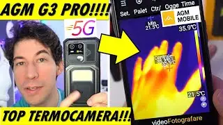 Обзор защищённого телефона AGM G3 Pro: 5G, профессиональная тепловизионная камера и беспроводная