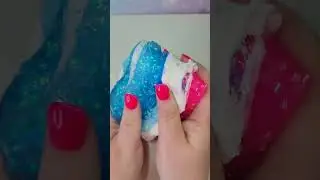 Whipped Bingsu Cuties Slime Cup #Slime #asmr #shorts