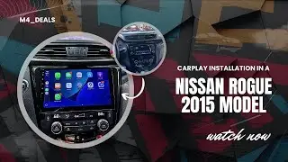 Nissan Rogue Sports 2015 Carplay Stereo Installation