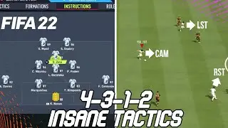 FIFA 22 META FORMATION 4312 CUSTOM TACTICS AFTER PATCH! Best Instructions & Custom Tactics