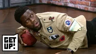 Kevin Hart practices safe sacks on NFL quarterbacks | Get Up! | ESPN