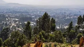 اثيوبيا تحديدا جبل انطوطو في اديس ابابا