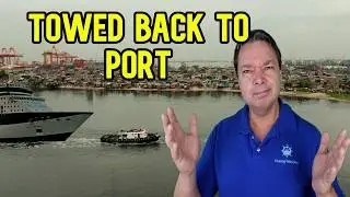 SHIP BREAKS DOWN AND NEEDS TOWED BACK TO PORT