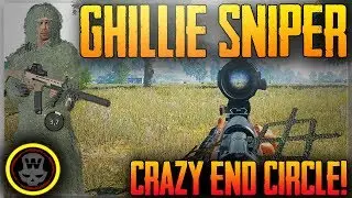 CRAZY END CIRCLE in SOLO PUBG! (PLAYERUNKNOWN'S BATTLEGROUNDS)