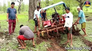 ટ્રેક્ટર ફસી ગીયો ખેતર મા 😱 / Tractor Khetar Ma Fasi giyo 😂 Jitu Ni Kheti Sing Pivana Dangi Comedy