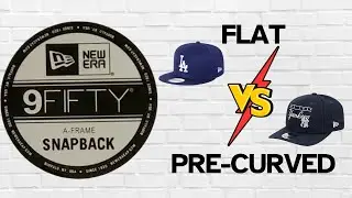 New Era 9FIFTY: Flat vs Pre-curved - Hat Review by Hats By The HUNDRED