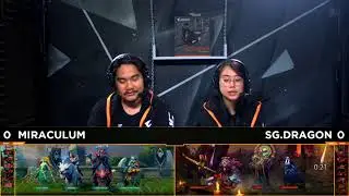 Sterling Global Dragons vs Miraculum Game 1 | TNC Cup 2018 Grand Finals (Bo3)