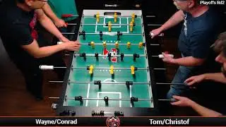 Conrad/Wayne vs Tom/Taras