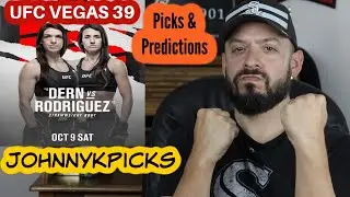 UFC Vegas 39 | Dern vs. Rodriguez | Fight Night | Picks | Predictions | Breakdowns