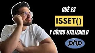 👉 QU&Eacute; es y COMO usar FUNCI&Oacute;N isset() en PHP [Explicaci&oacute;n + Ejemplo]