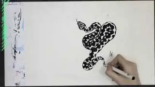 GardeSantal' #11 | speed art | ANIMAL | Snake