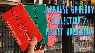 Japanese Gameboy Pocket Collection Unboxing