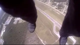 Captain Picard Sky Diving from Alpha 90 RC Airplane!