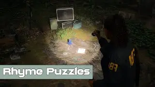 Alan Wake 2 Rhyme Puzzles Solutions - Streamside and Witchfinder's Station