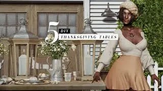 5 DIY Thanksgiving Tables | Decorating | Second Life