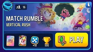 (16 players) vertical rush 5 color match masters rumble today gameplay. 