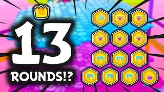 INSANE 13 ROUND WIN IN FALL GUYS! Season 2 Hexagone Final Crazy Ending