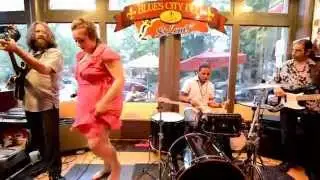 Gracie Curran & The Jeff Jensen Band at the Blues City Deli 1