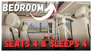This Class B RV is Insane! It Seats 4 & Sleeps 4 | Jayco Swift 20D