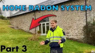 How To Install A Radon Gas System In A House *Extreme* (Final Part)