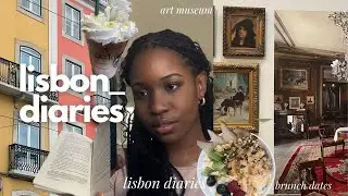 lisbon diaries | art museums, art classes, new art supplies, brunch with friends, vlog
