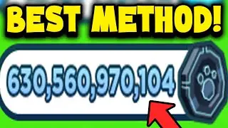The Best TECH COINS Method! Earn Trillions! | Pet Simulator X