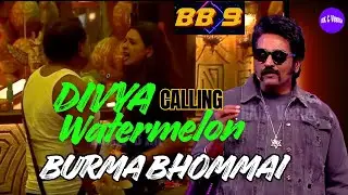 BB9 - Divya calling Watermelon Burma Bhommai Fight 🔥🔥| Promo 1 | January 14