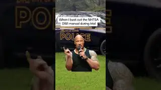 Using their own rules against them 👮&zwj;♀️ #cops #dwi #trail #court #law #shorts