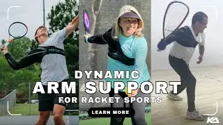 Kinetic Arm Sleeve for Pickleball, Tennis & Racquetball | Reduce Arm Pain, Boost Performance