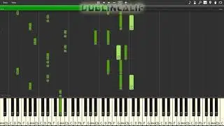 Super Mario RPG Legend of the Seven Stars - Midas River Theme Piano Tutorial Synthesia