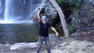 ZenKahuna Kettlebell Sequence for Endurance & Mobility: at the Waterfall