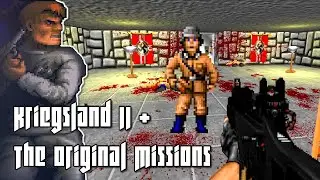 Kriegsland II + WolfenDOOM: The Original Missions + Bolognese Gore Mod [Mods para Doom combinados]