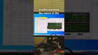 Cooking Ramen Using a CPU #shorts #pcgaming #pc #pcbuilding