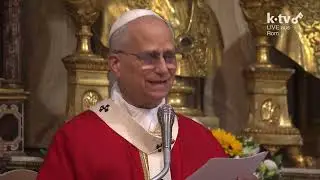 Predigt von Papst Leo XIV. zur Er&ouml;ffnung des Generalkapitels des Augustinerordens &ndash; 01.09.2025