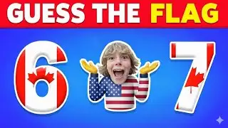 Guess The Flag Quiz 🚩 | 50 Countries Flag Quiz