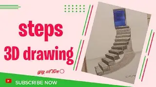 How to draw 3d steps || #art || #ajayartstore || #trending || #drawingtutorial || #tamil