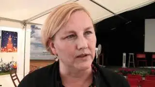 Alexander Stubb och Ewa Bj&ouml;rling m&ouml;ts i Almedalen