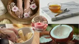 DIY Natural Foot Mask for Baby Soft Feet! 👣 #diybeauty #skincare #healthylifestyle #naturalskincare
