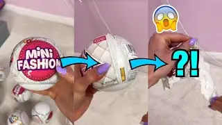 [ASMR] OPENING A MINI BRANDS *FASHION* CAPSULE!!😱👗*MY FIRST TIME!*✨ #Shorts