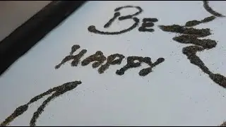 Sand art in easy way | vikra craft | simple craft