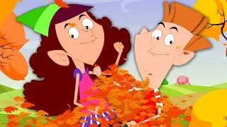 Autumn Song | Season Of Fall Song | Autumn Leaves Are Falling Down | Nursery Rhymes Kids