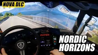 EURO TRUCK SIMULATOR 2 - DLC NORDIC HORIZONS NORTH NORWAY | REALISTIC COCKPIT