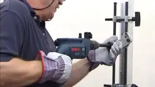 Souber Tools DBB Morticer Fitting a lock to an Aluminium Door (Full length version)
