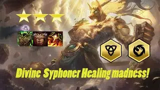 6 Divine 4 Syphoner TFT Set 4.5 Crazy Healing!