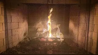 3+ hours of a REAL wood fire (no loops), just before the winter night creeps in