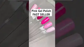 Pink Gel Polish #nails #pink #pinknails