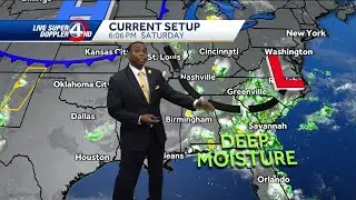 Videocast: Isolated Storms Sunday